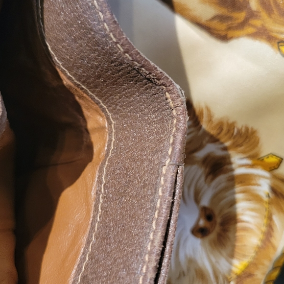 Gucci Tan "GG" Supreme Coated Canvas And Leather Bi-Fold Wallet - Picture 13 of 13